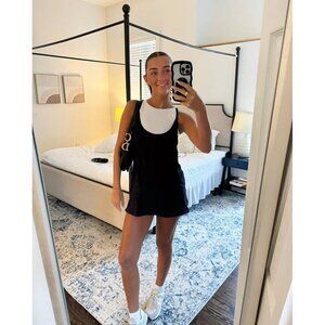 FREE PEOPLE Clean Lines Crop Tank in White Size Medium/Large